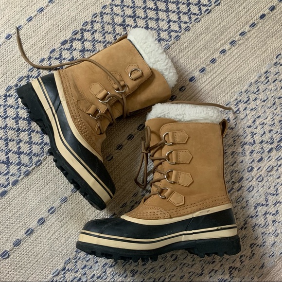 Sorel Brown Caribou Winter Insulated Boots - Picture 5 of 9